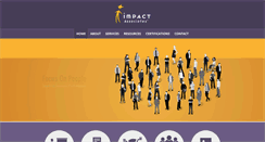 Desktop Screenshot of impactassociates.org